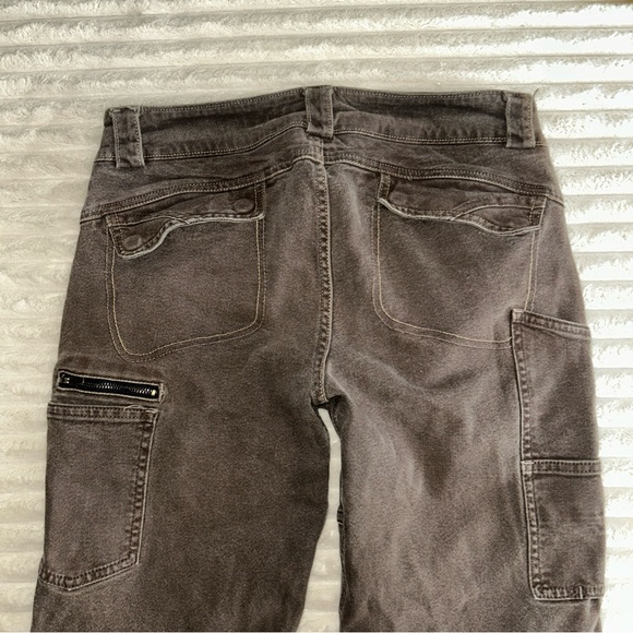 Dovetail Workwear Pants Womens Size 10/30 Day Construct Utility Brown Denim - Picture 8 of 9